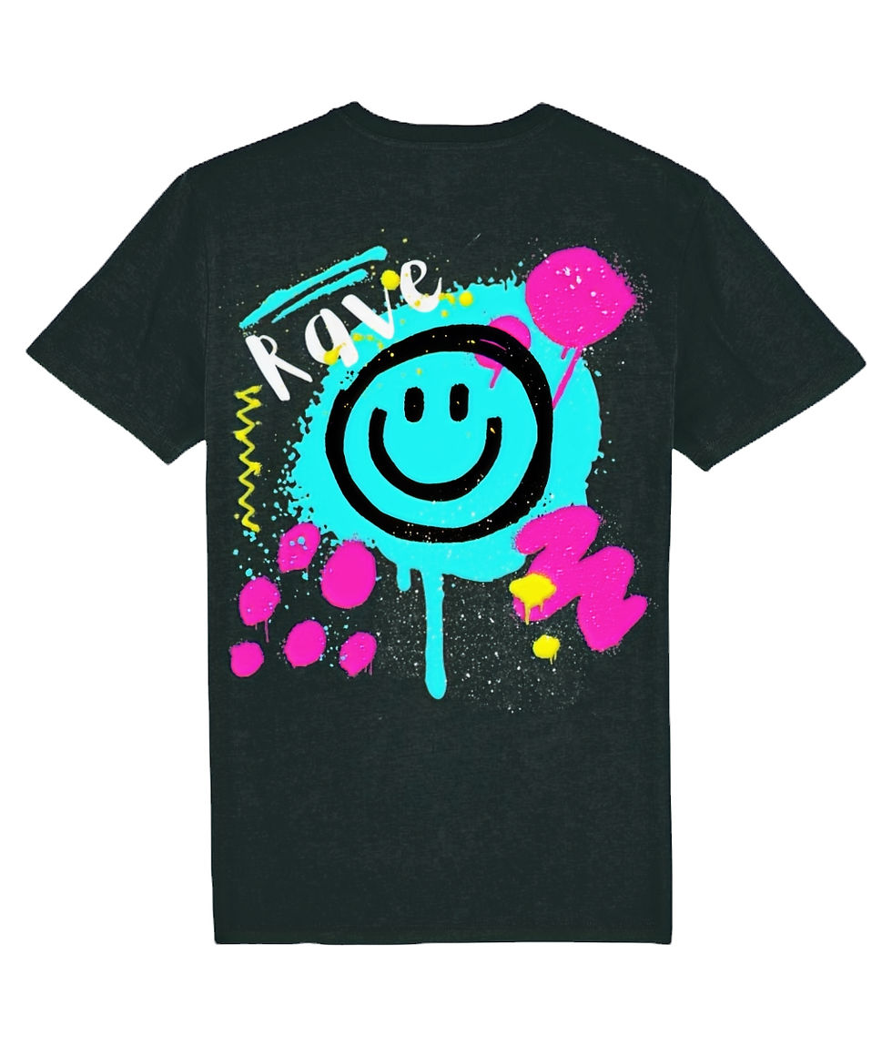 MFA - Original Rave Graffiti Tee (Black)