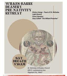 Wilkes-Barre Deanery Pre-Nativity Retreat