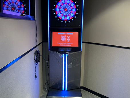 東京清瀬にてダーツライブ3の設置しました。設置作業をしました。