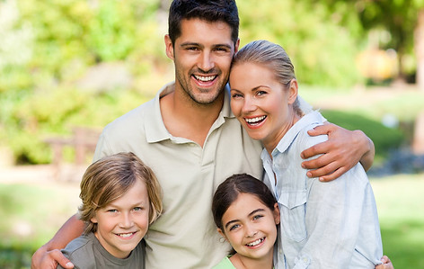 Happy Family Portrait