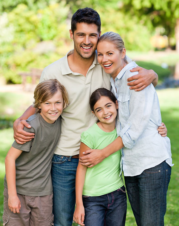 Happy Family Outdoors