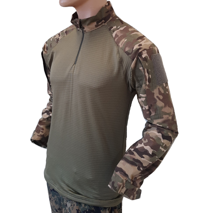 Прев'ю: Бойова сорочка на флісі Ubacs multicam, вид зліва