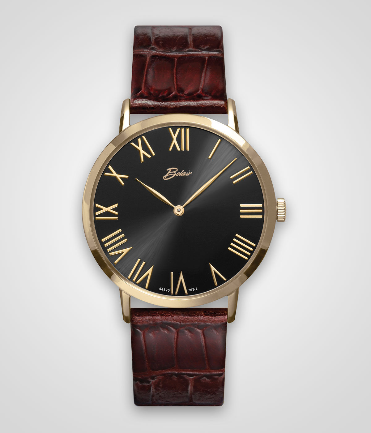 Men's Leather Band Watch