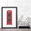 Thumbnail: Red Telephone Box - unframed print
