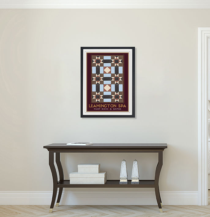 Thumbnail: Vintage Victorian Floor Tiles Print - unframed print