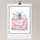 Thumbnail: Miss Dior Fragrance Bottle - unframed print