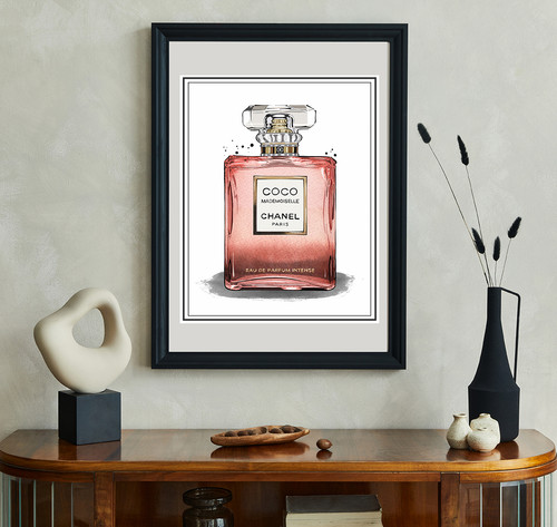 CHANEL COCO MADEMOISELLE アートポスター Kate Moss | A LARGE ORIGINAL CHANEL POSTER OF KATE MOSS