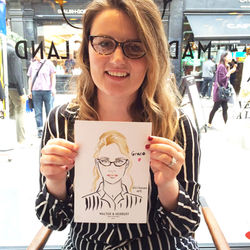 live portrait in London