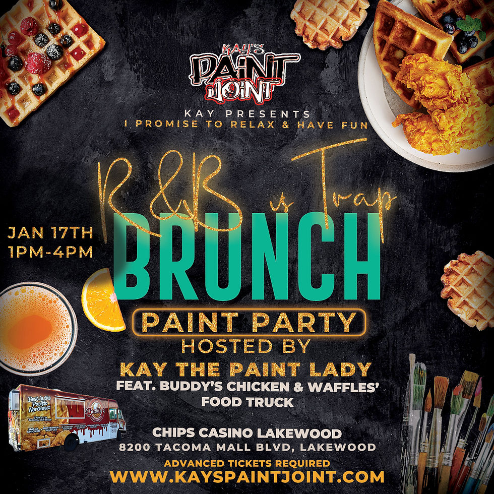 R&B vs Trap Brunch Paint Party