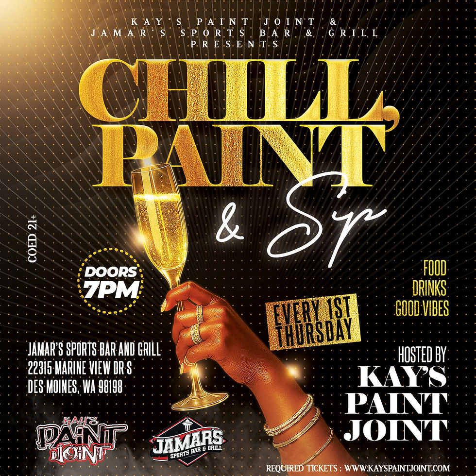 Chill, Paint and Sip 12/4