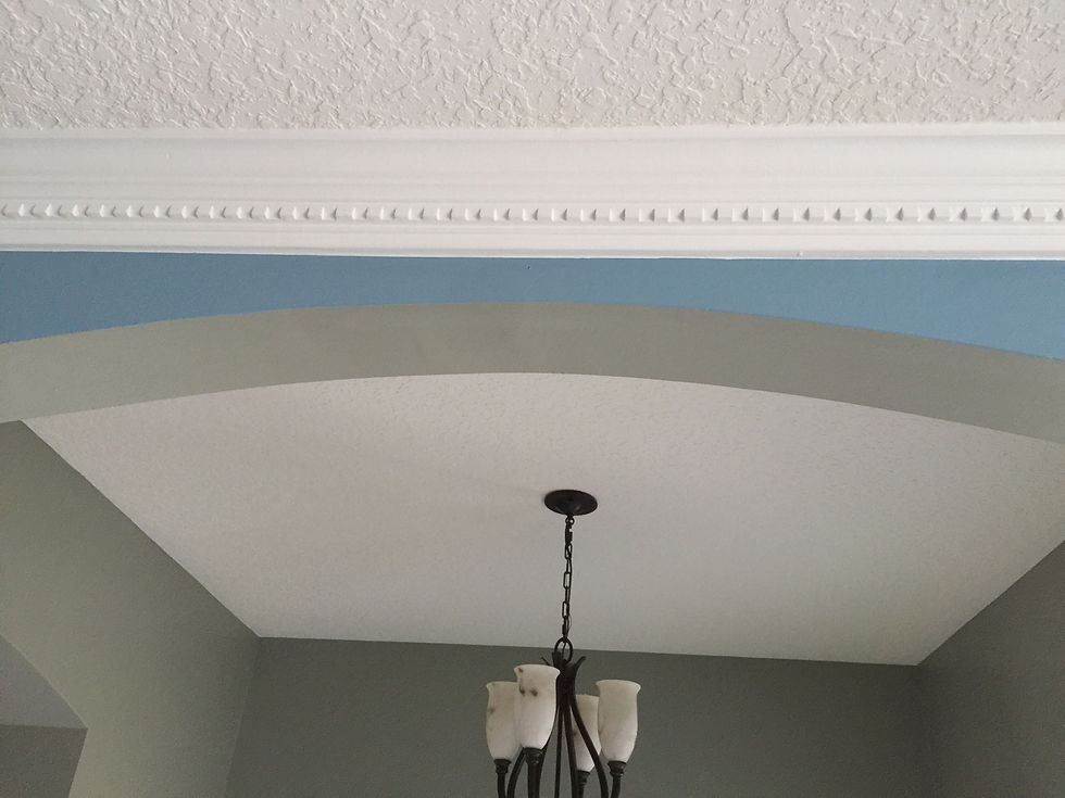 New Ceiling Texture and Paint