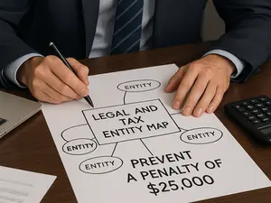 Caso real: cómo una mala estructura le costó $42,000 a un empresario (sin cometer fraude)