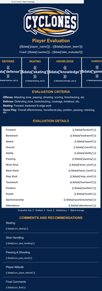 Evaluation Results For Coaches and Parents