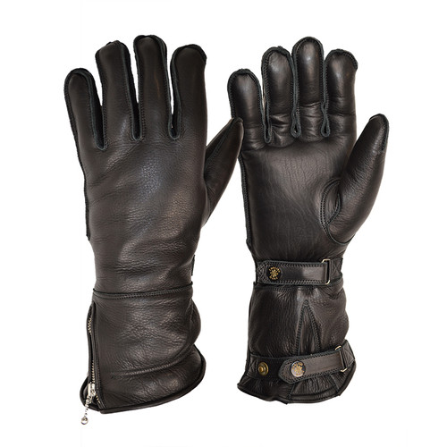 The Merino Wool Lined Windstopper Leather Motorcycle Gloves