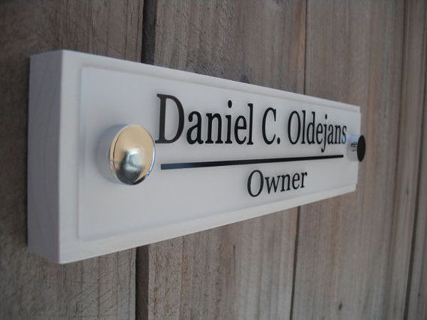 Door Acrylic Name Plate
