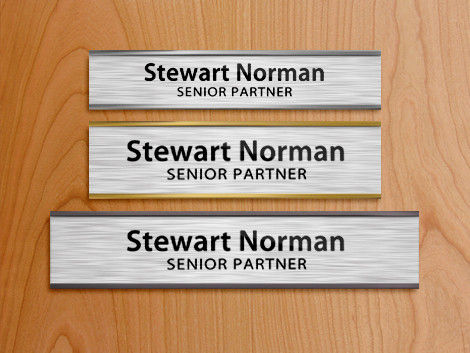Metal Name Plate