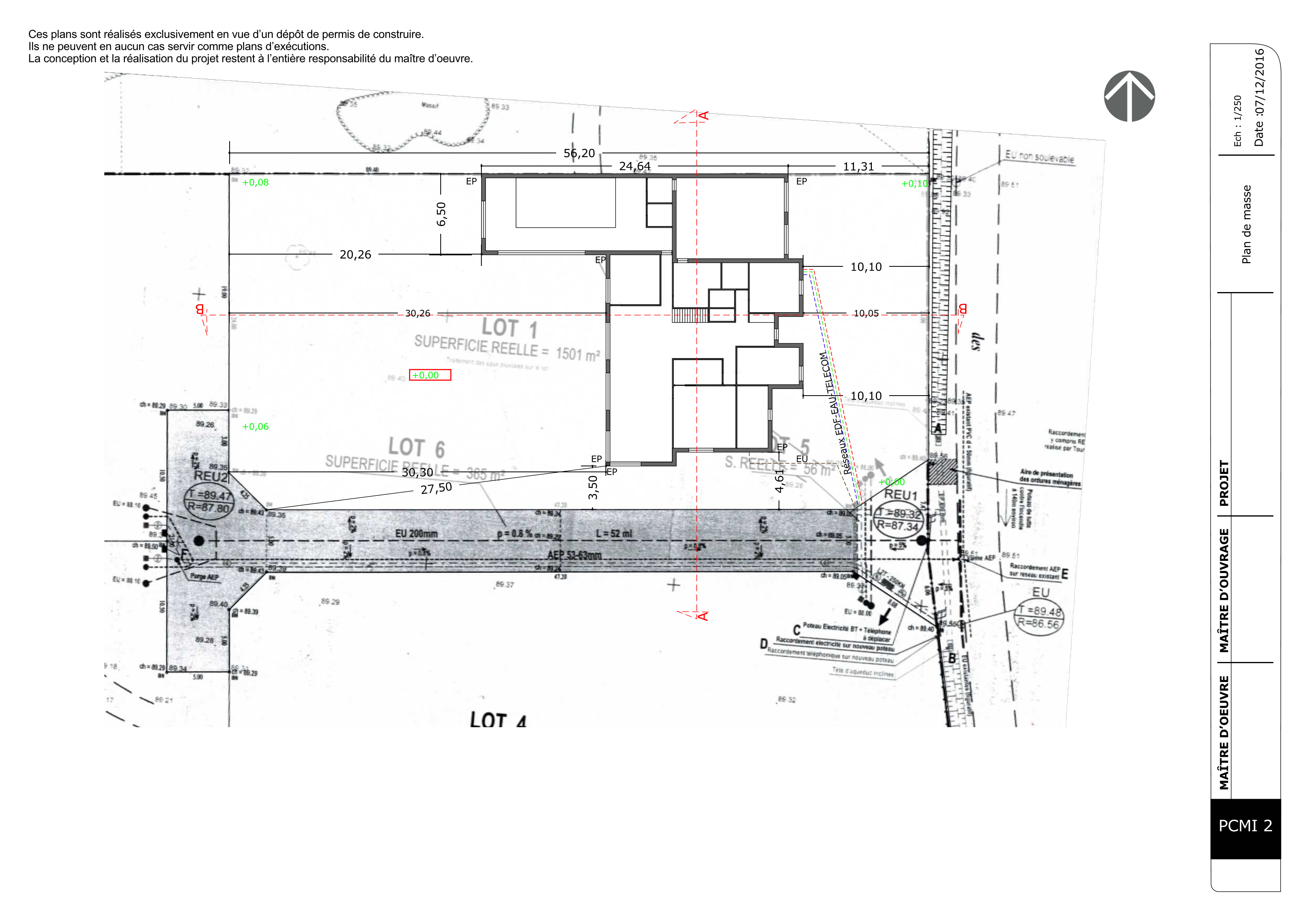 Exemple-de-plan-de-permis-de-construire- | 40-33 | Christophe Taurel