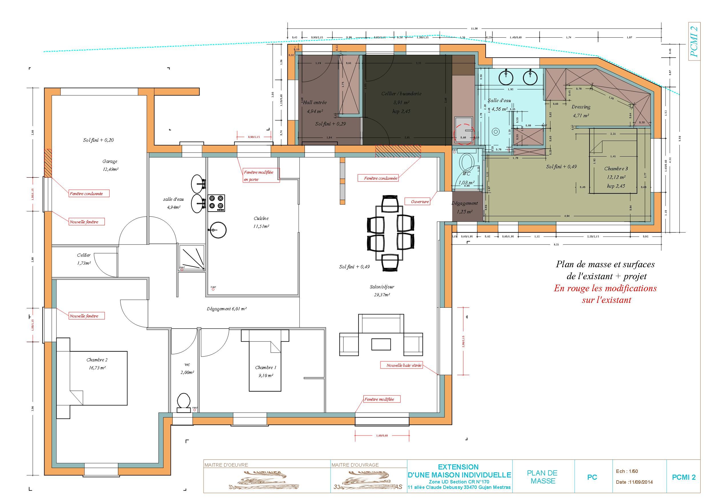 Exemple-de-plan-de-permis-de-construire- | 40-33 | Christophe Taurel