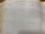 Photo A:  A 1900  York County Jail inmate calendar, or logbook, shows that five York County residents were  incarcerated for walking on the railroad tracks. It is among several logbooks  that outline who served time at the jail over several years.