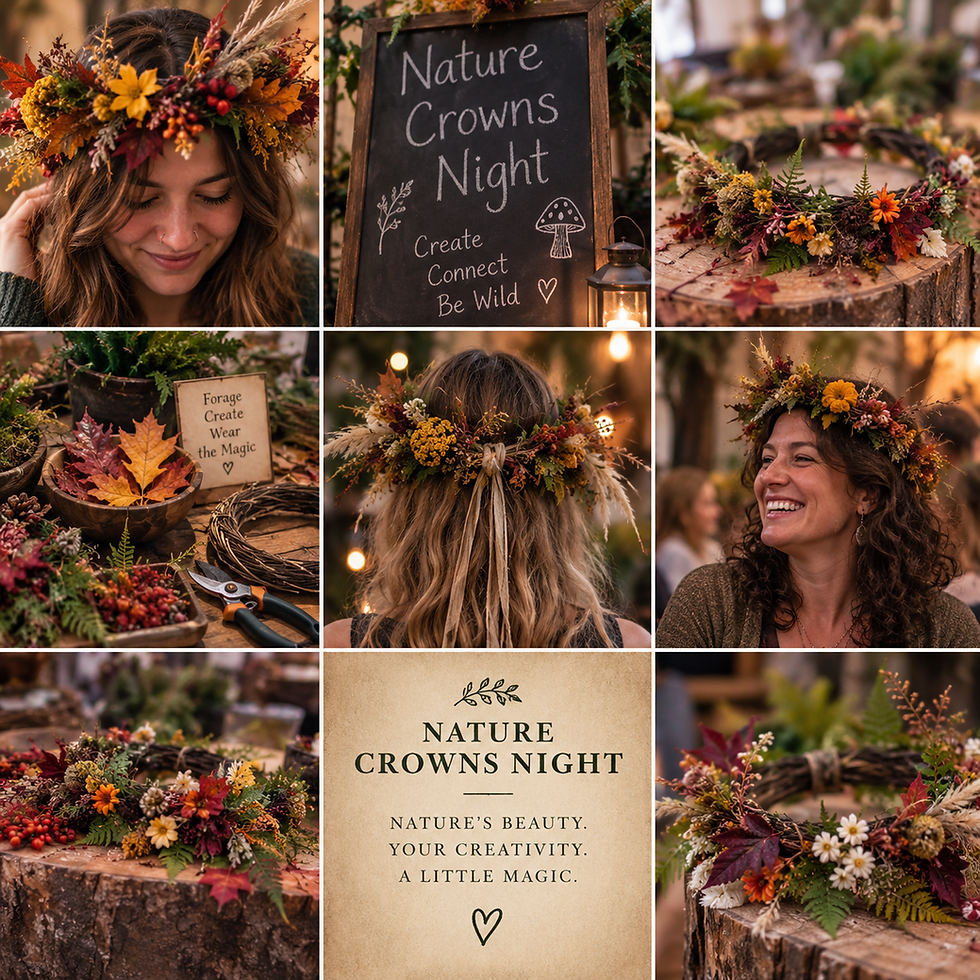 Nature Crowns Night