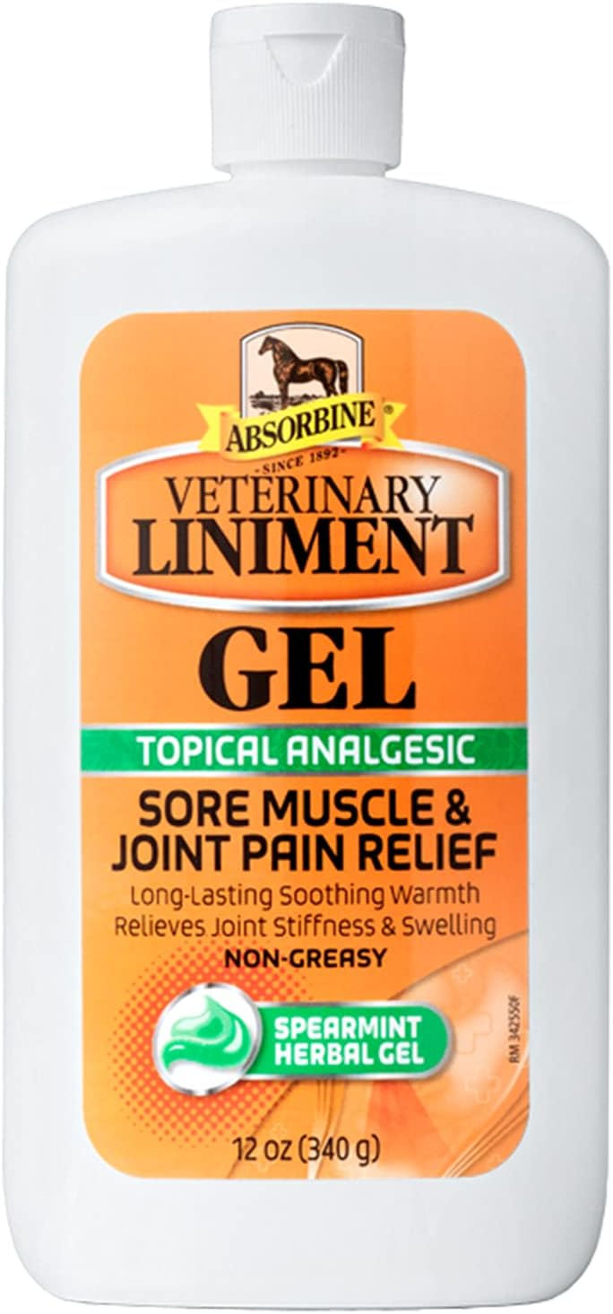 Absorbine Veterinary Liniment Topical Analgesic Sore Muscle Arthritis PainRelief
