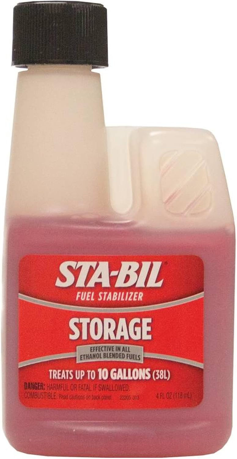 STA-BIL Storage Fuel Stabilizer - Keeps Fuel Fresh for 24 Months,4 Fl. Oz(22204)