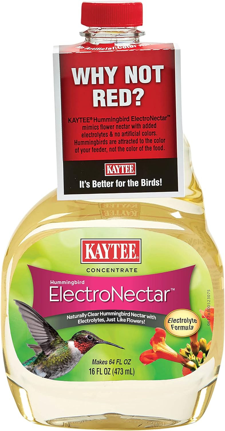 Kaytee Hummingbird ElectroNectar Wild Bird Food, Concentrate, 16 Ounces