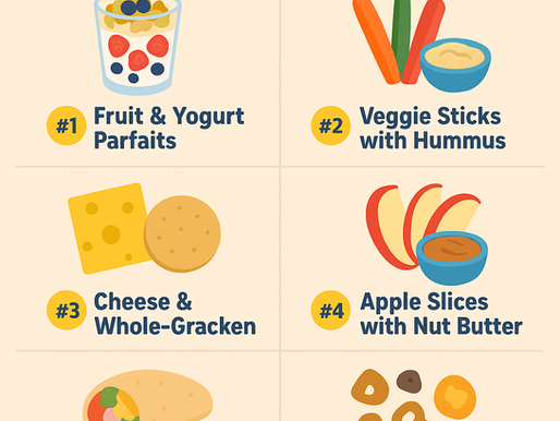 Healthy After-School Snack Ideas for Busy Families