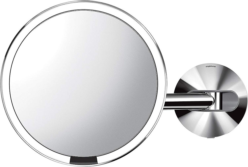 Thumbnail: 20cm Wall Mount Sensor Mirror Hard-Wired (100-240V)
