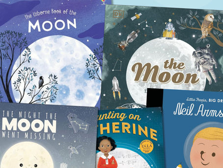 Our Top Books & resources for learning about the moon!