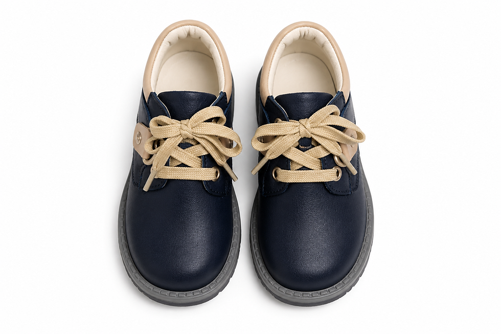 Miniatura: Zapatos Biocuero Azul