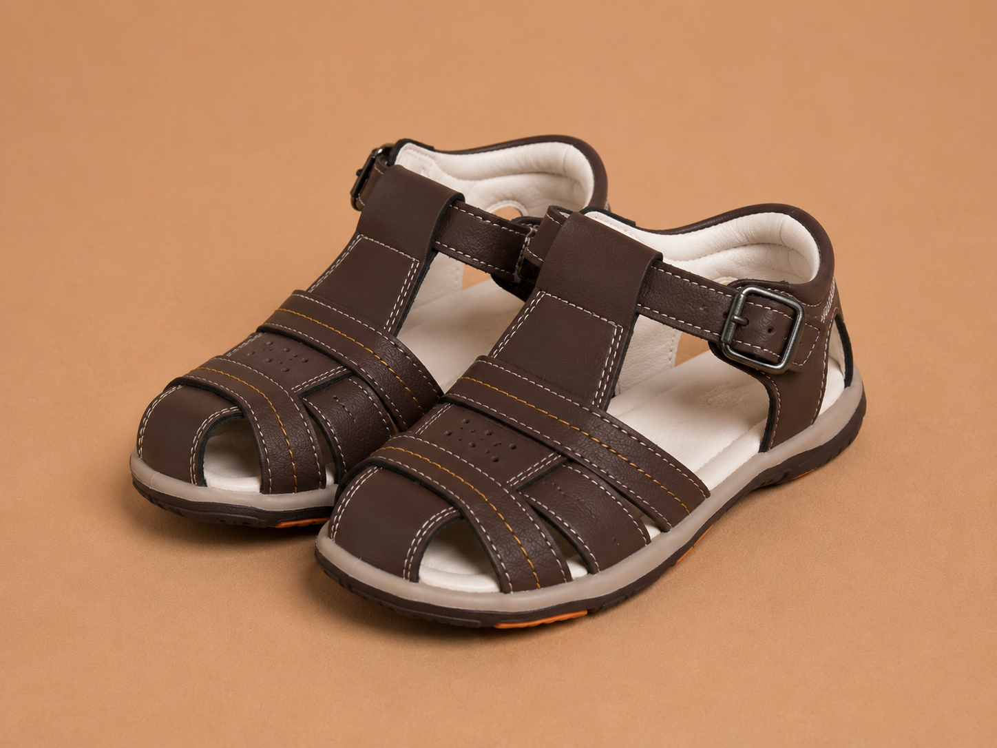 Sandalias Biocuero Marrón