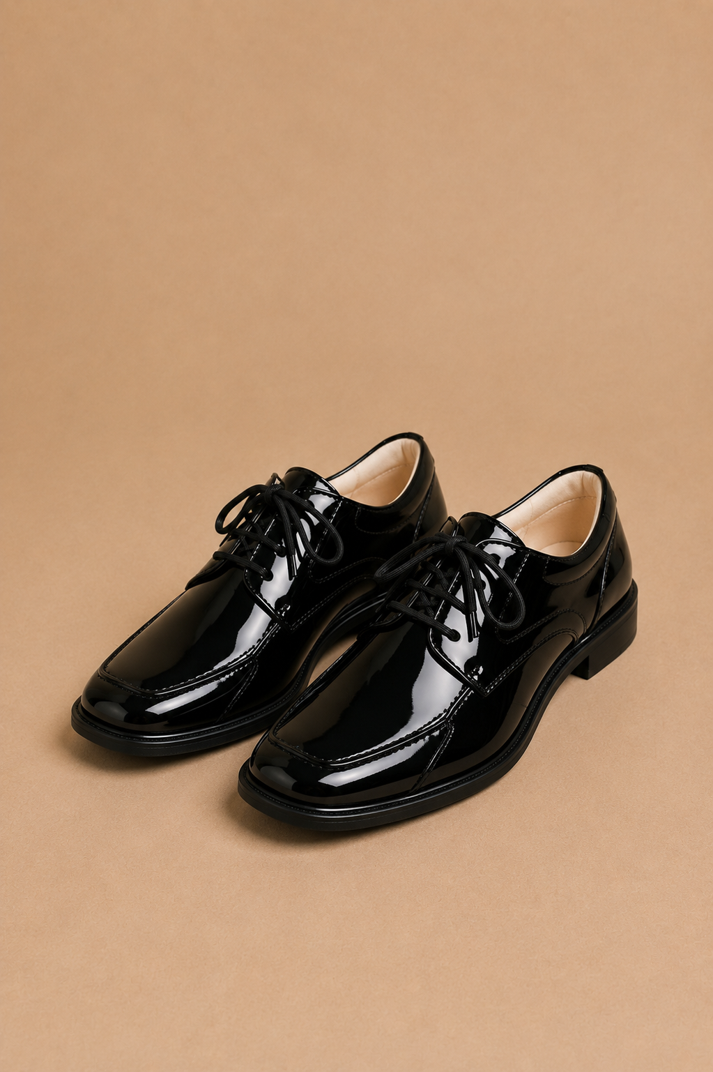 Zapatos Charol Negro