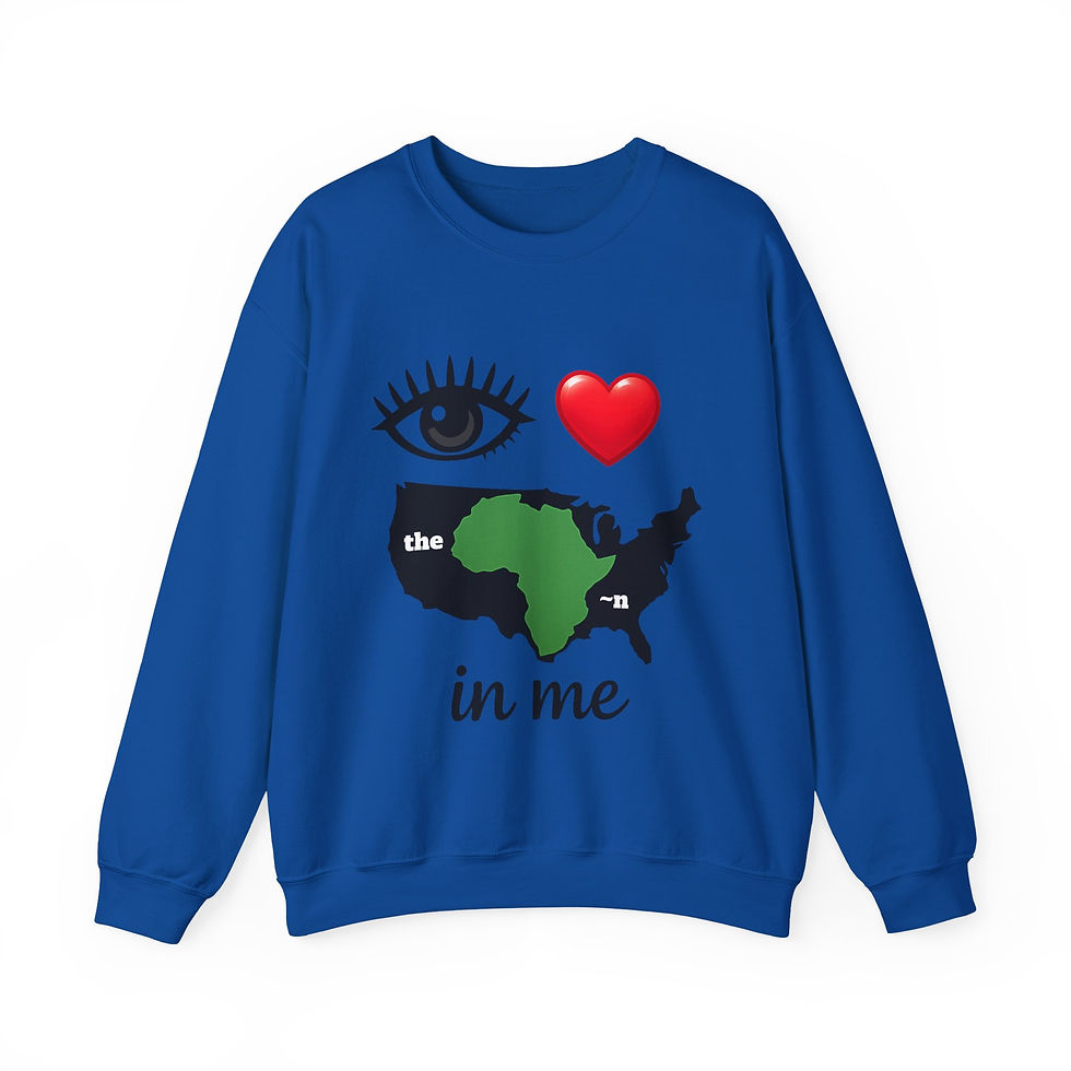 Thumbnail: I Love the African in ME™ — Classic Unisex Crewneck Sweatshirt