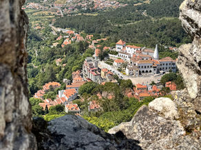 View of Sintra in Portugal