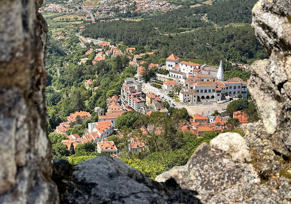 View of Sintra in Portugal