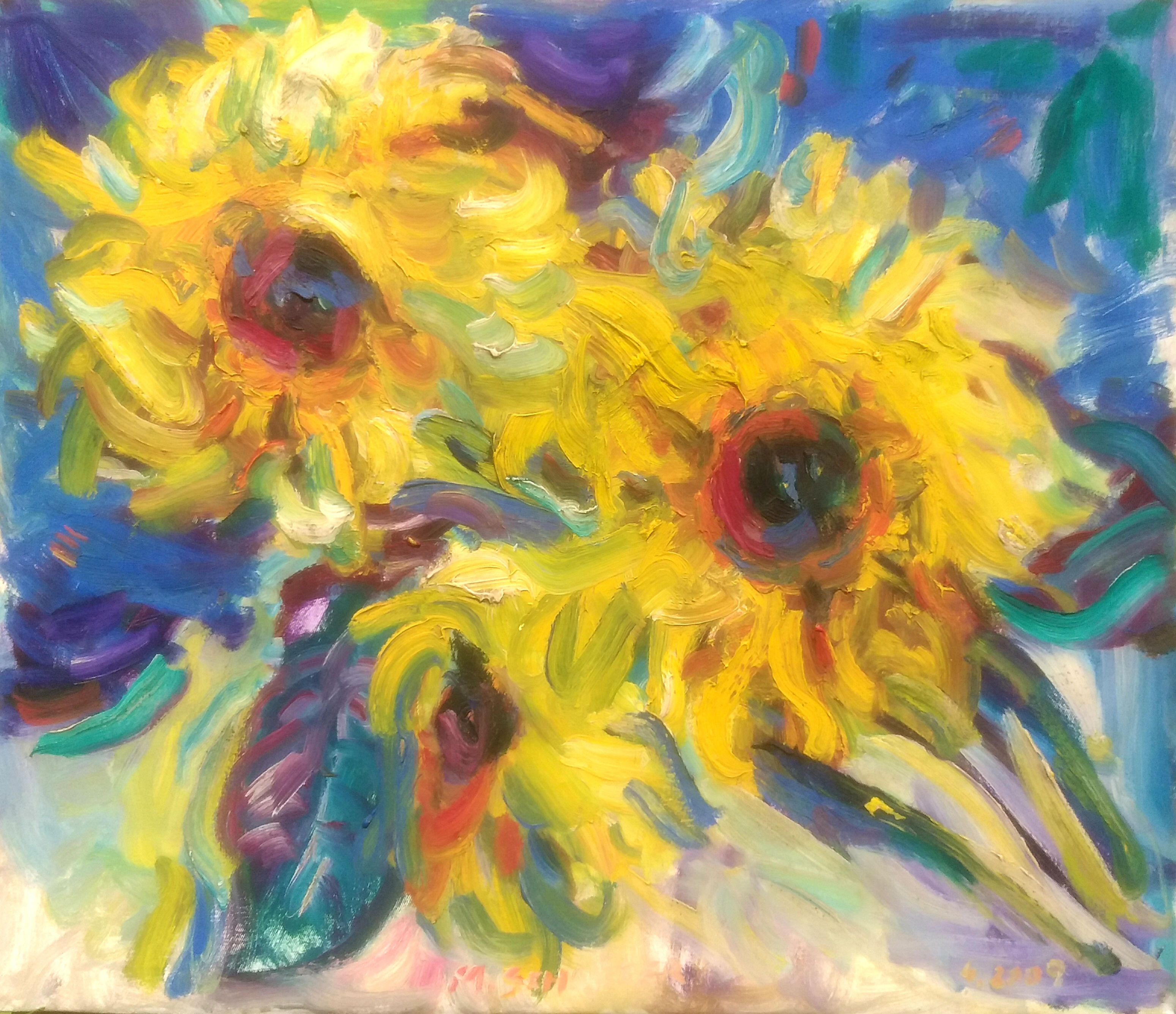 Girassóis 60x70 cm (2009)