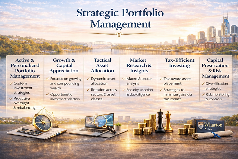 Strategic portfolio management investment framework from a Nashville wealth management firm