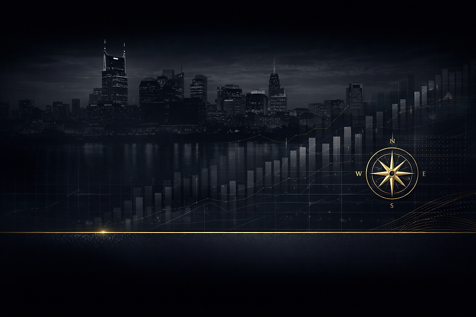 Nashville skyline representing Infinitus Wealth Management financial advisor and wealth management services in Nashville Tenn