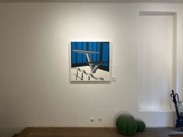 Exposition collective à la galerie urbaine Calamart située dans la vieille ville de Genève