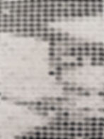 Miniature : Reproduction artistique au tampon (en forme d'ours polaire) et à l'encre de Chine du glacier de Thwaites