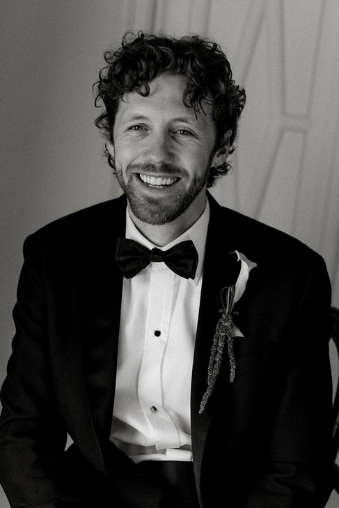 Luxury Destination Wedding at Villa Aurelia. Groom getting ready