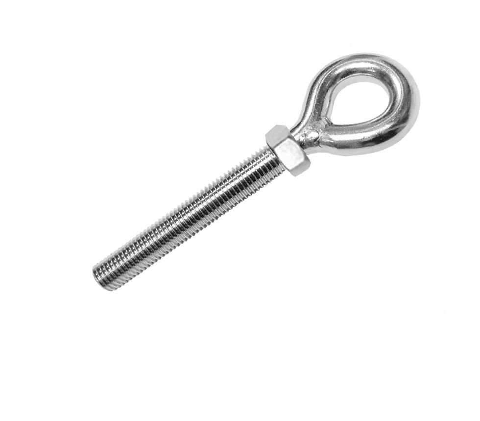 Left  Threaded Eye and Nut, Right Threaded Eye and Nut