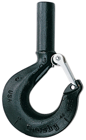 Crosby S-319 Shank Hooks - High-strength shank hooks with durable construction for heavy-duty lifting applications.