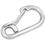 ภาพขนาดย่อ: Spring Snaps (circular hook, angled latch with eye end)