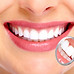 Sorriso radiante em close-up