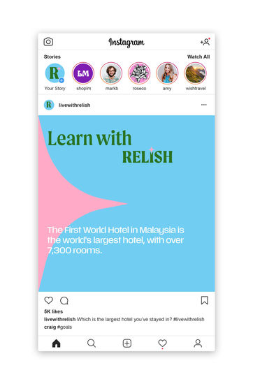 RelishTextPostMockup