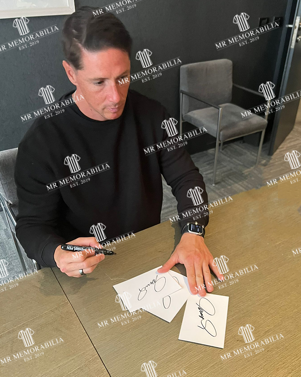 Thumbnail: Fernando Torres | Signed Street Sign