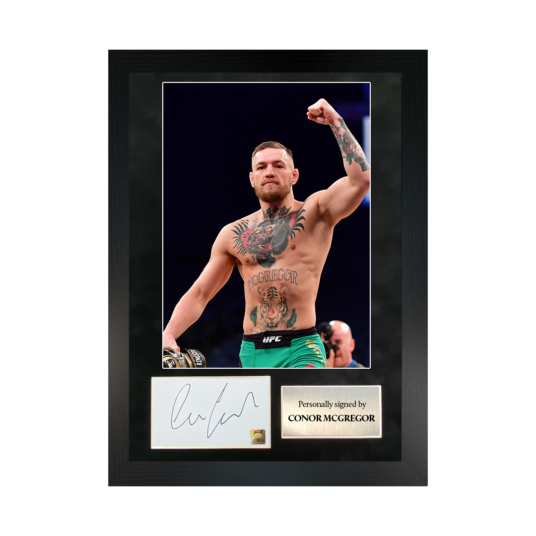 Conor McGregor | A3 Signed Photo Frame