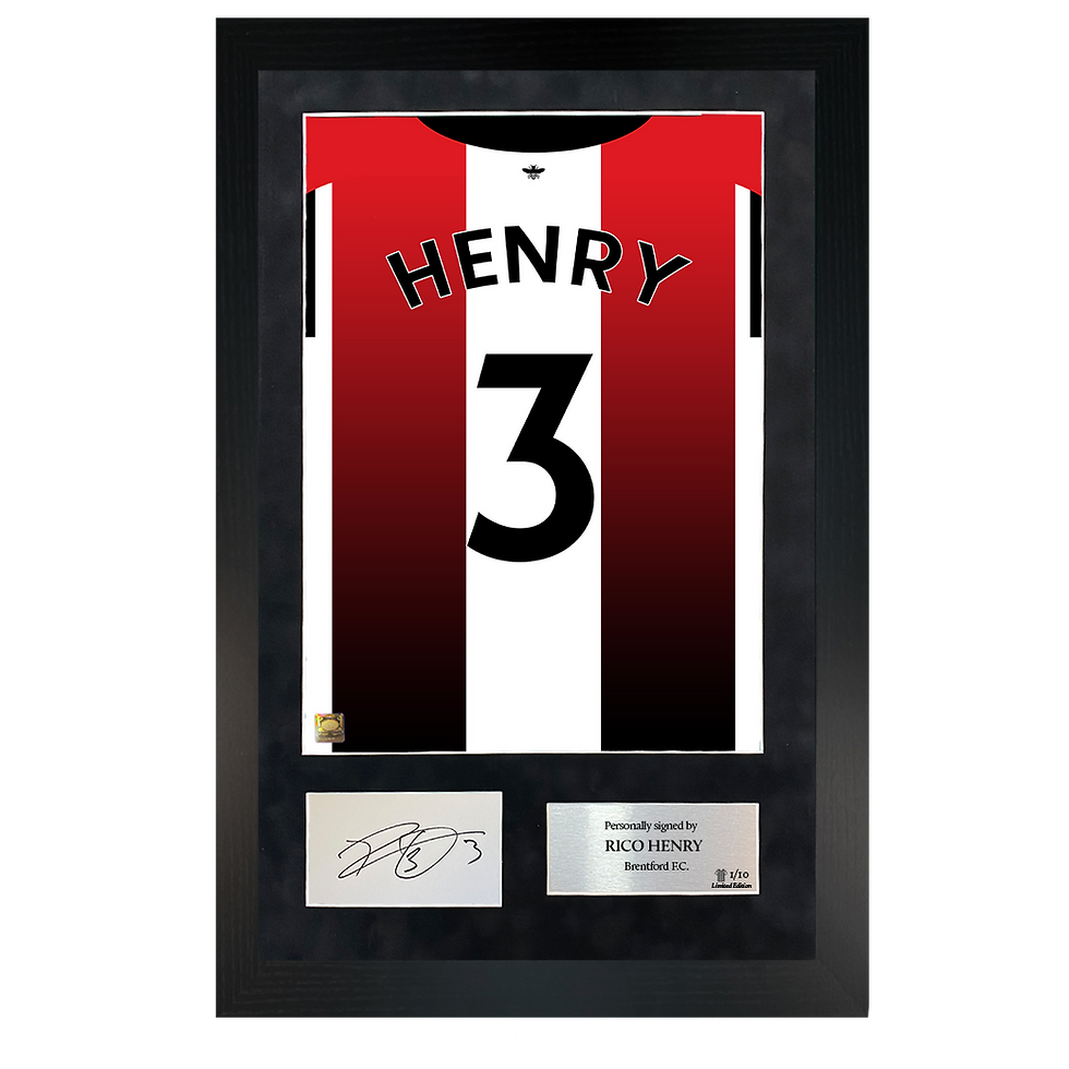 Thumbnail: Rico Henry | Signed 23/25 Shirt Back Poster Frame